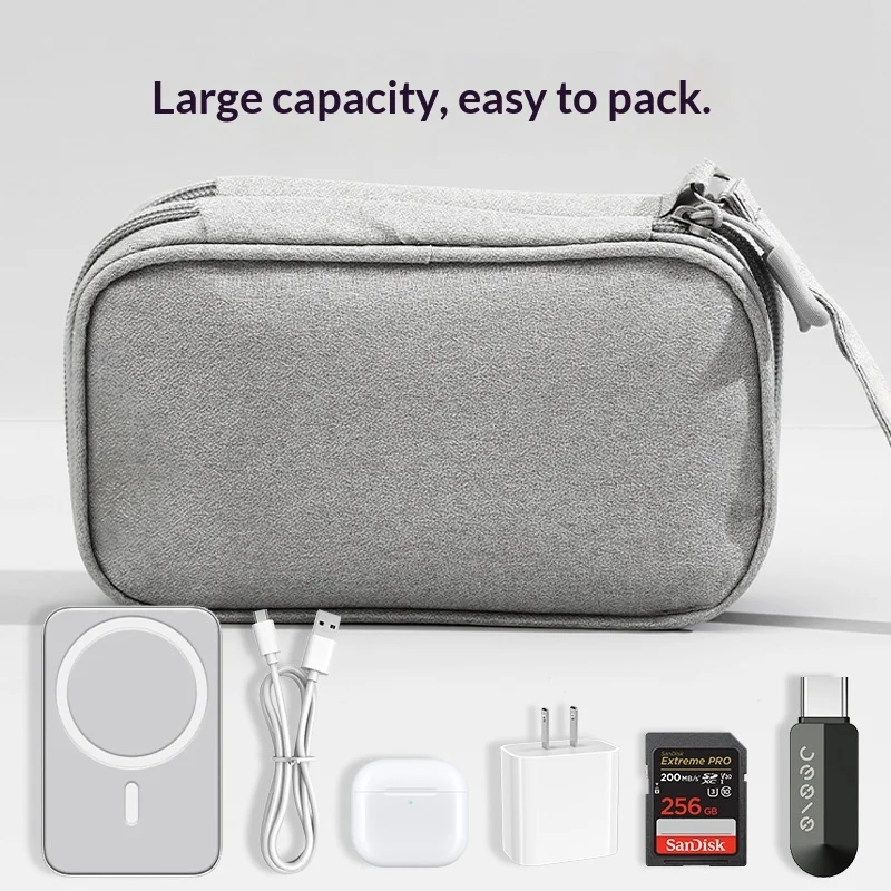 Bolsa organizadora de cabos pa - Tech Accessories Case avaliação e preço